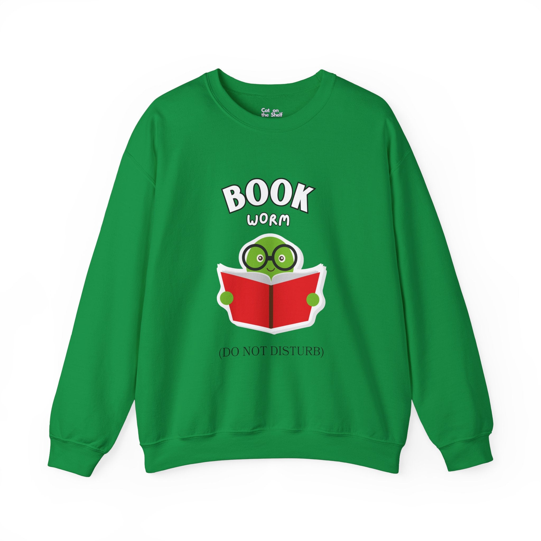 Book Worm (DO NOT DISTURB) Unisex Heavy Blend™ Crewneck Sweatshirt