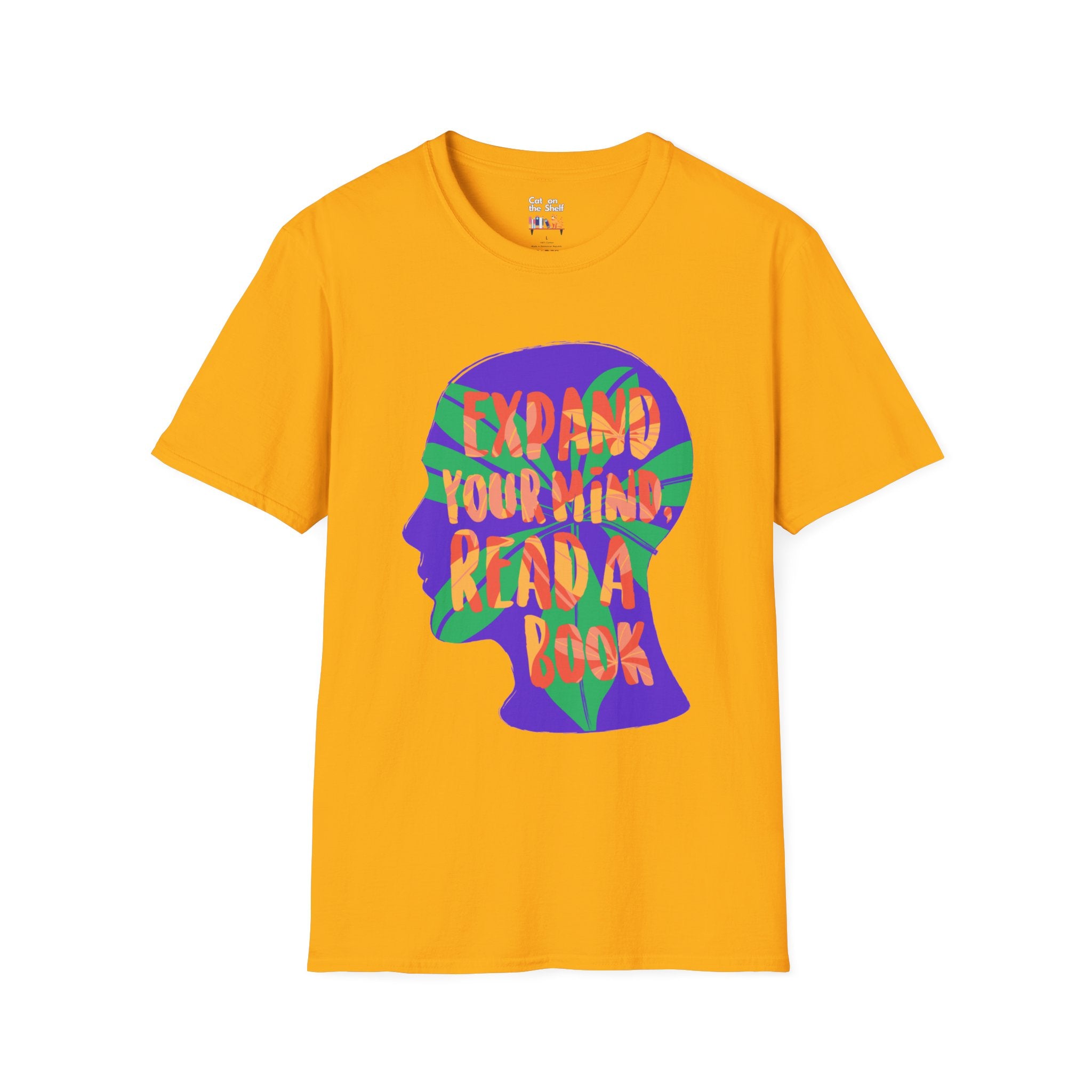 Expand Your Mind Read A Book Unisex Softstyle T-Shirt