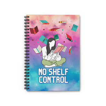 No Shelf Control Small Spiral Notebook