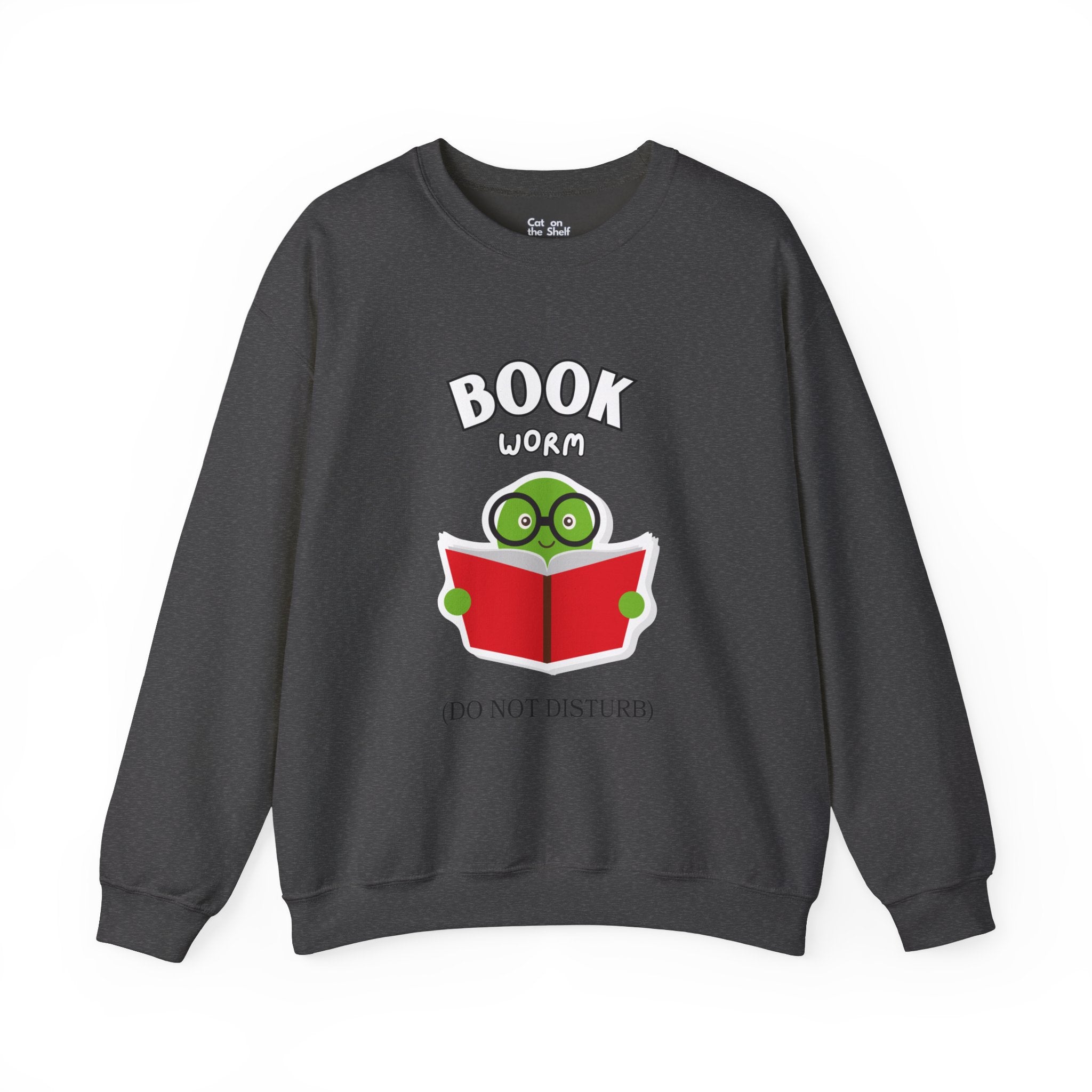 Book Worm (DO NOT DISTURB) Unisex Heavy Blend™ Crewneck Sweatshirt