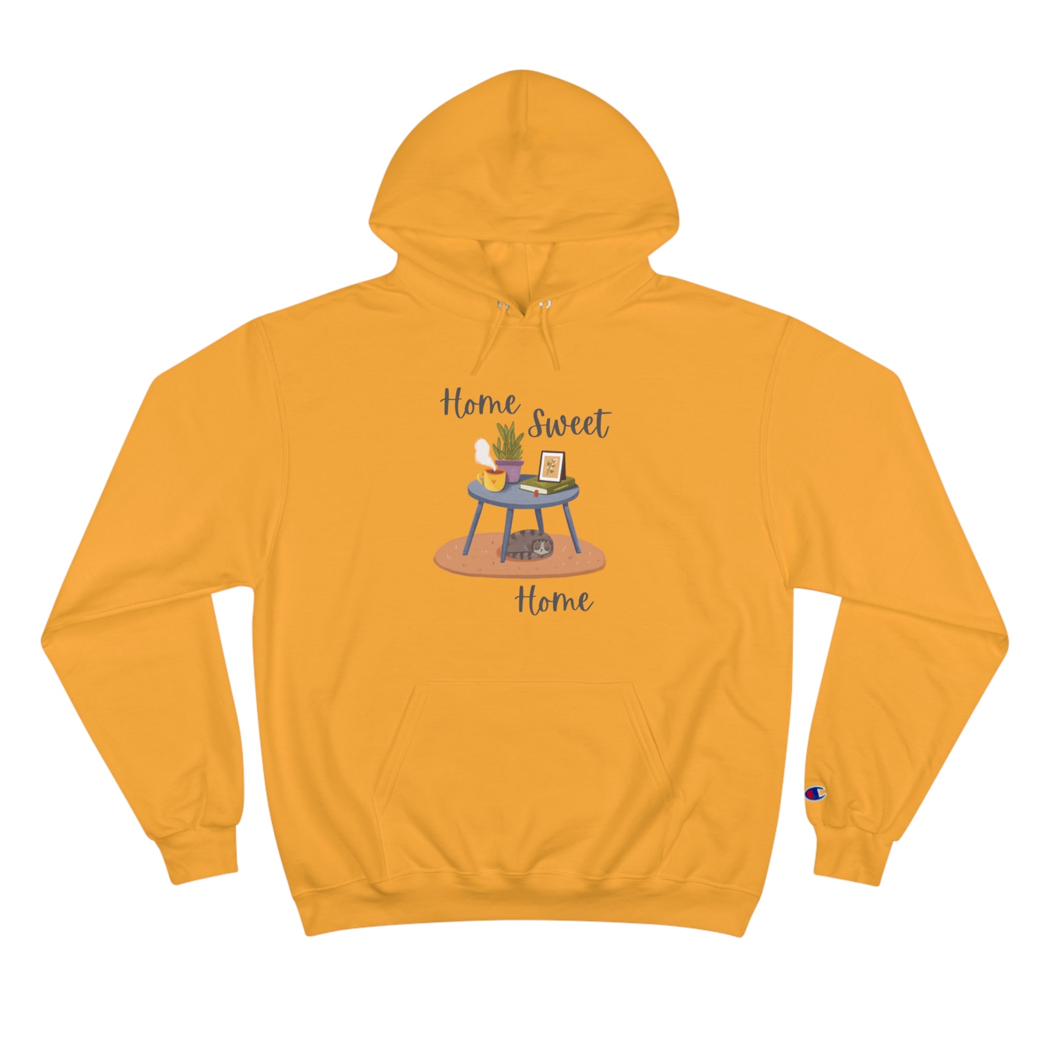 Home Sweet Home Cats & Books Champion Hoodie