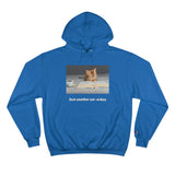 Just Another Cat-urday Cat Reading Book Champion Hoodie