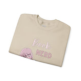 Book Nerd Pink Anime Girl Unisex Heavy Blend™ Crewneck Sweatshirt