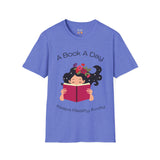 A Book A Day Keeps Reality Away Dreamy Girl Unisex Softstyle T-Shirt