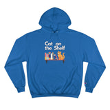 Cat on the Shelf Logo Hoodie