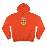 Yes I'm A Book Nerd Funny Emoji Champion Hoodie