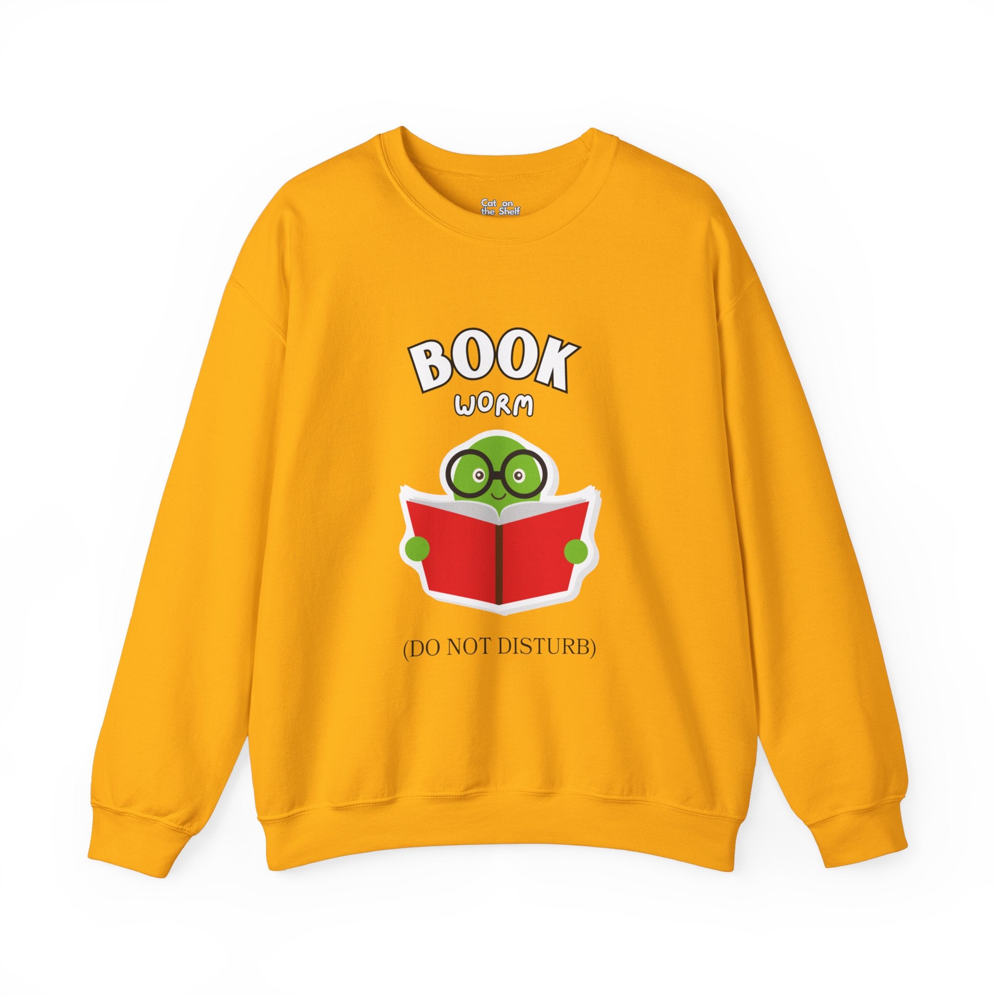 Book Worm (DO NOT DISTURB) Unisex Heavy Blend™ Crewneck Sweatshirt