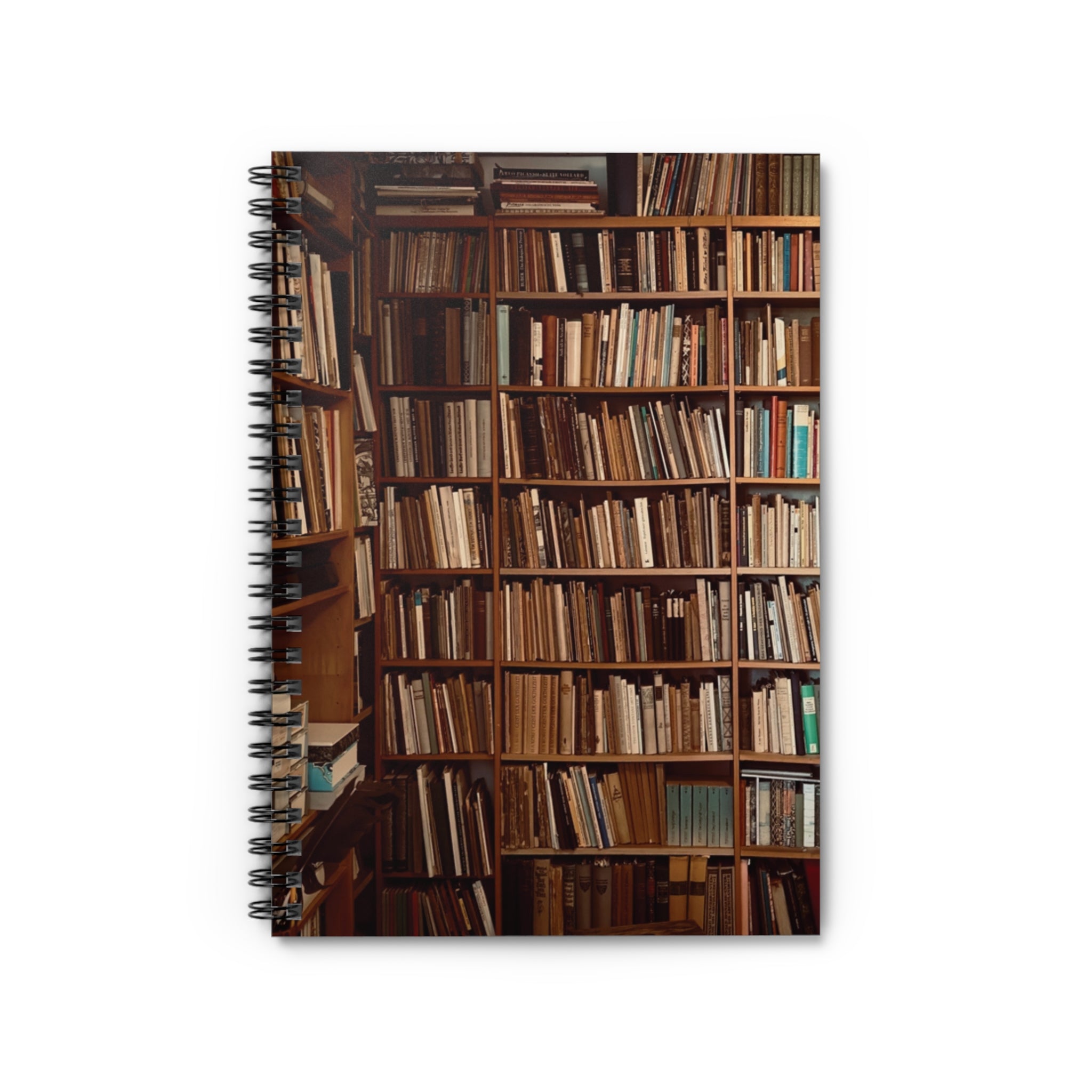 Vintage Books Library Small Spiral Notebook