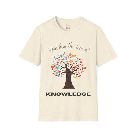 Read From the Tree of Knowledge Unisex Softstyle T-Shirt