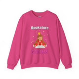 Bookstore Goddess Book Girl Unisex Heavy Blend™ Crewneck Sweatshirt