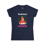 Bookstore Goddess Book Girl Women's Soft Tee