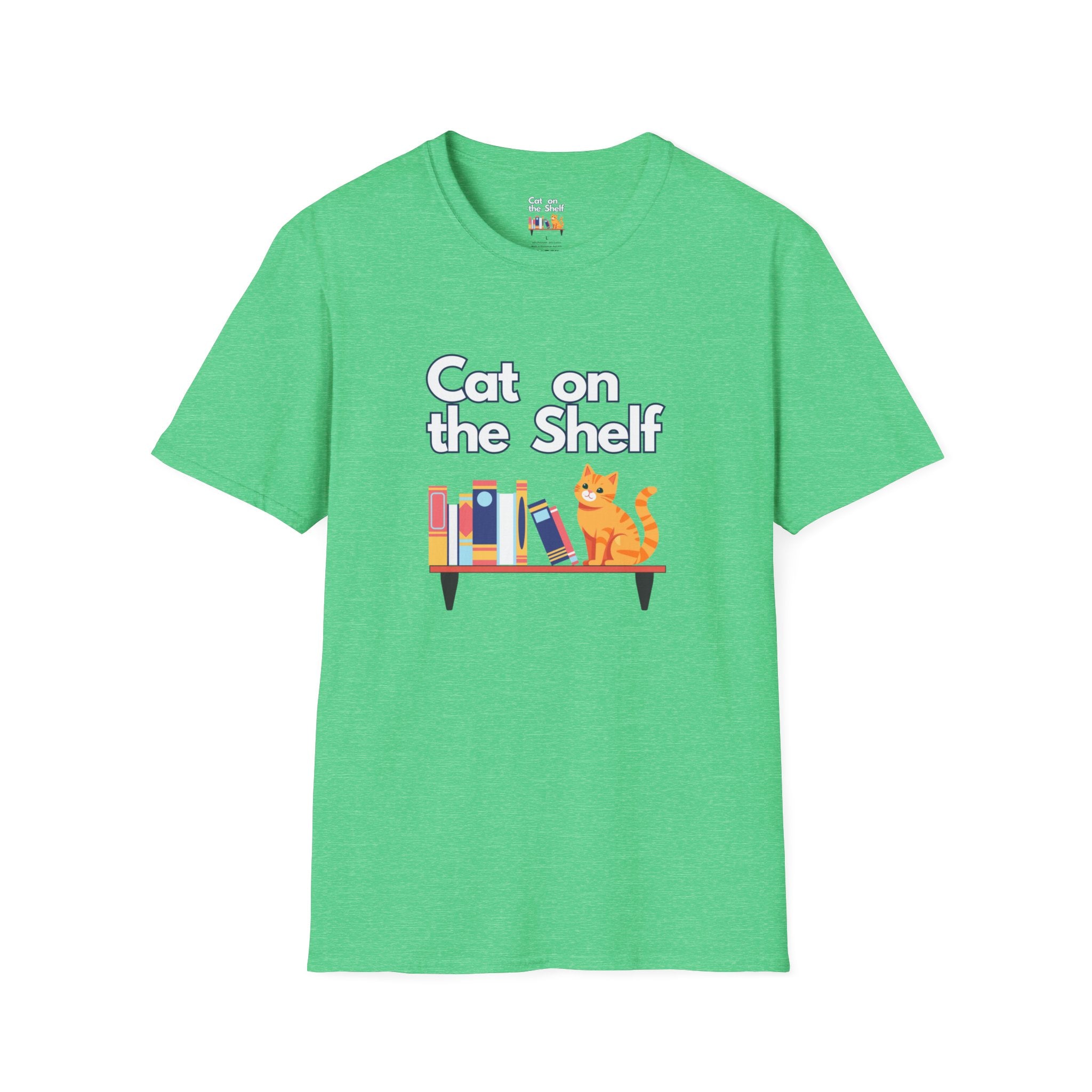 Cat on the Shelf Logo Tee