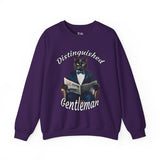 Distinguished Gentleman Cat With Bowtie Unisex Heavy Blend™ Crewneck Sweatshirt