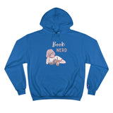 Book Nerd Pink Anime Girl Champion Hoodie