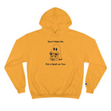 Don't Make Me Put A Spell On You Halloween Ghost Champion Hoodie