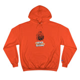 Never Stop Reading Skeleton with Book Champion Hoodie