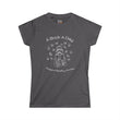 A Book A Day Keeps Reality Away Butterflies Women's Soft Tee