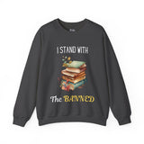 I Stand With the Banned Unisex Heavy Blend™ Crewneck Sweatshirt