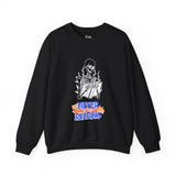 Never Stop Reading Skeleton with Book Unisex Heavy Blend™ Crewneck Sweatshirt