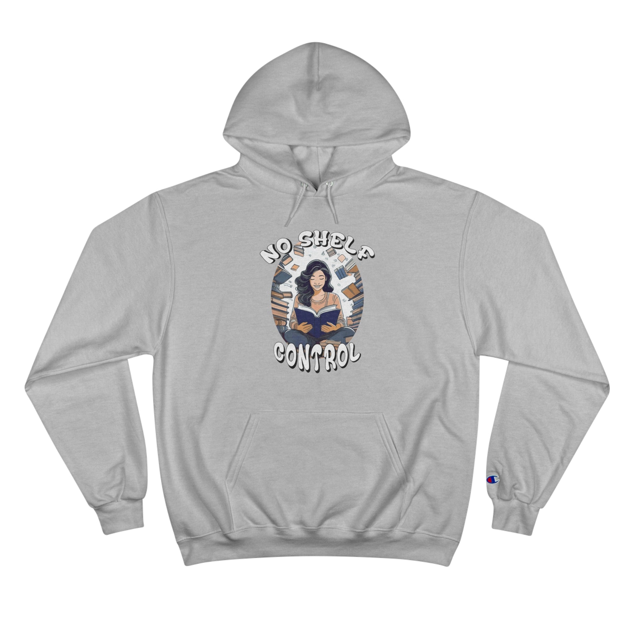 No Shelf Control Champion Hoodie