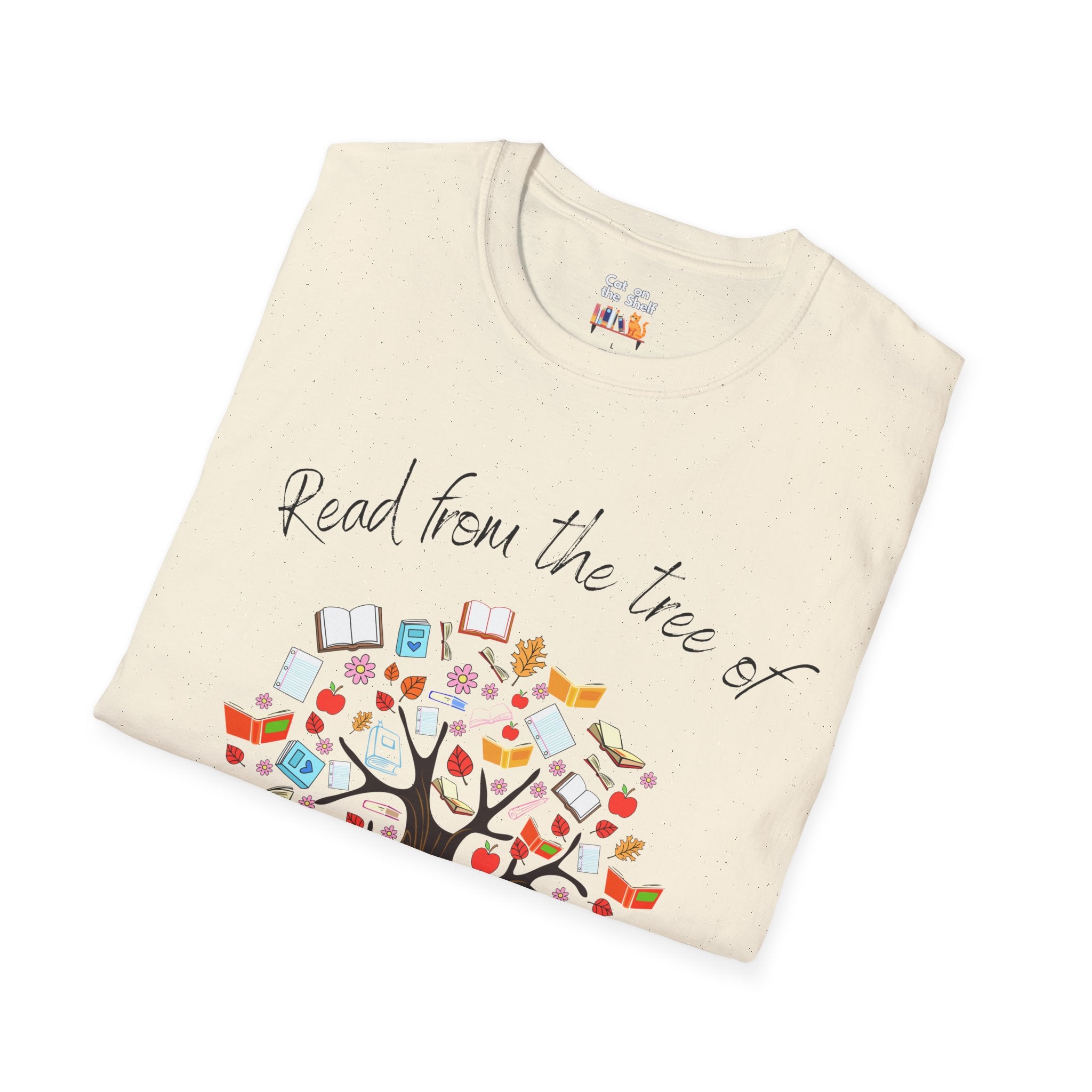 Read From the Tree of Knowledge Unisex Softstyle T-Shirt