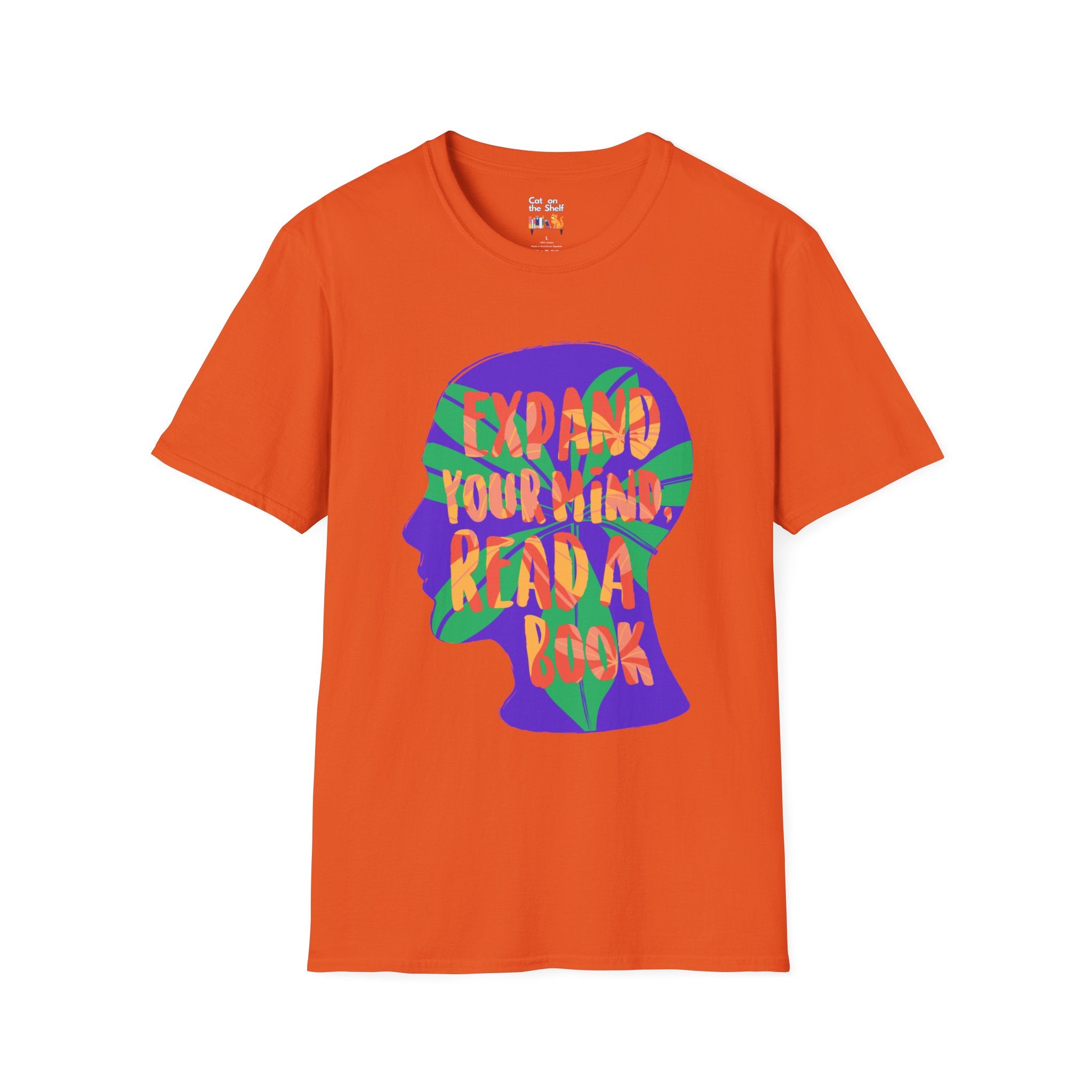 Expand Your Mind Read A Book Unisex Softstyle T-Shirt