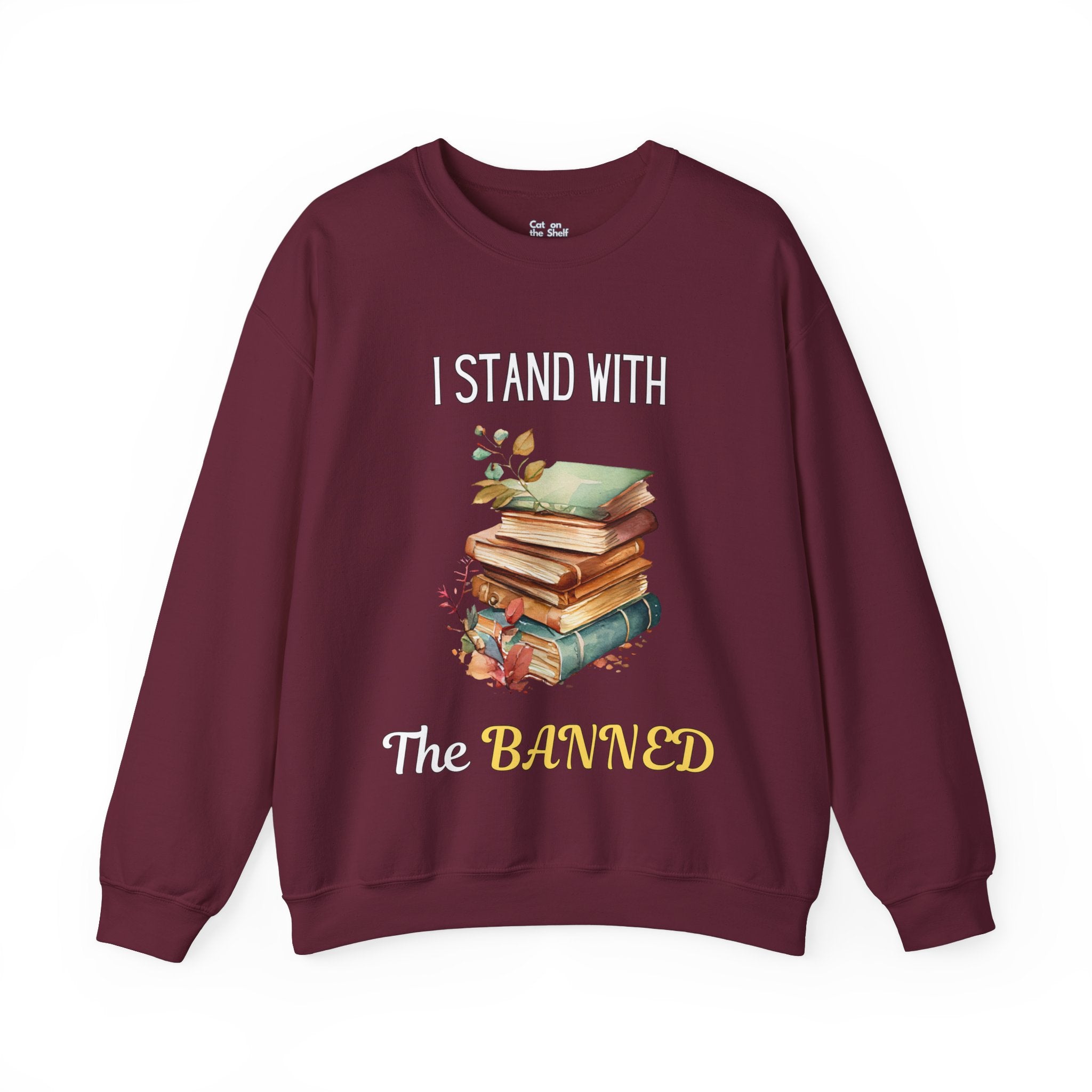 I Stand With the Banned Unisex Heavy Blend™ Crewneck Sweatshirt