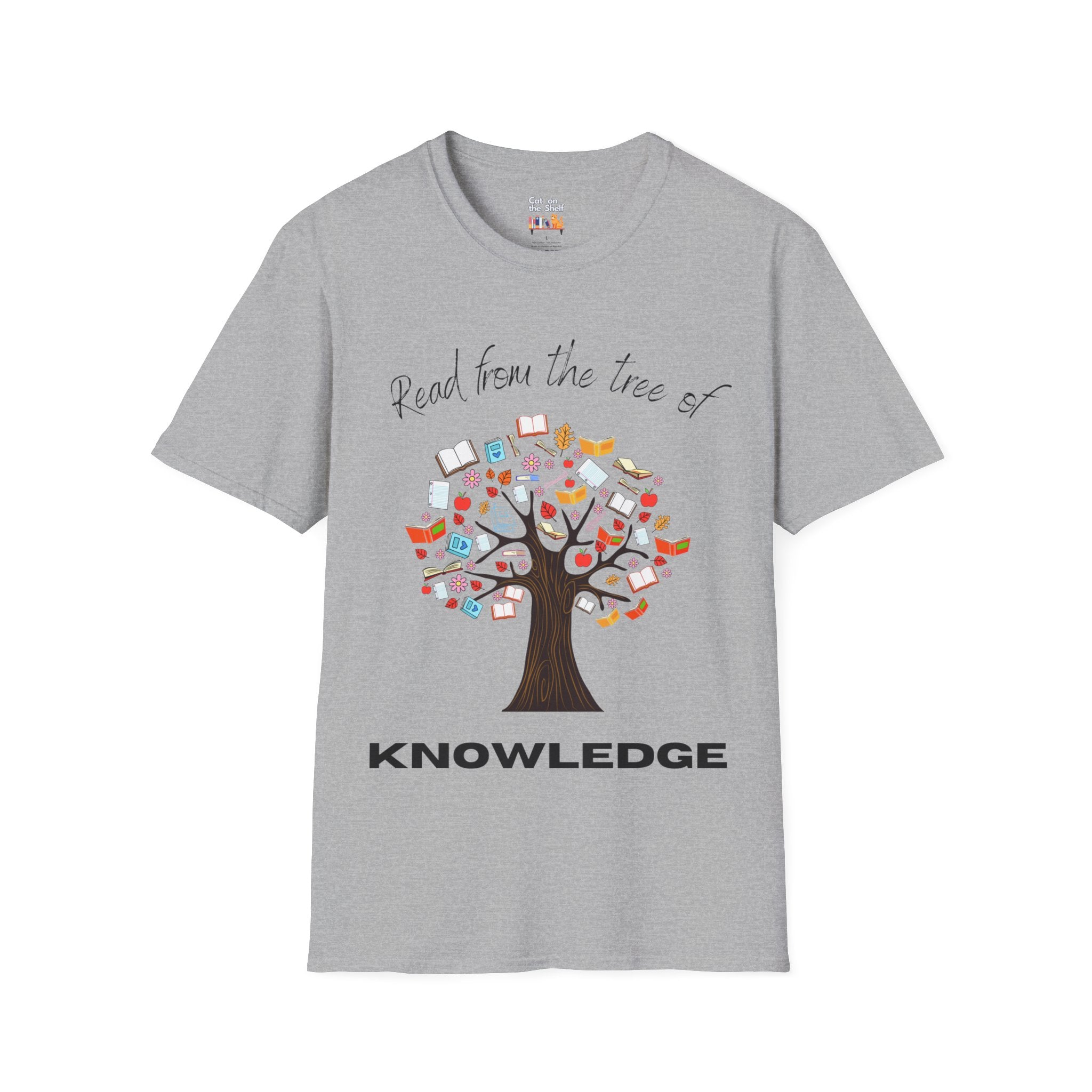 Read From the Tree of Knowledge Unisex Softstyle T-Shirt