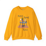 Home Sweet Home Cats & Books Unisex Heavy Blend™ Crewneck Sweatshirt