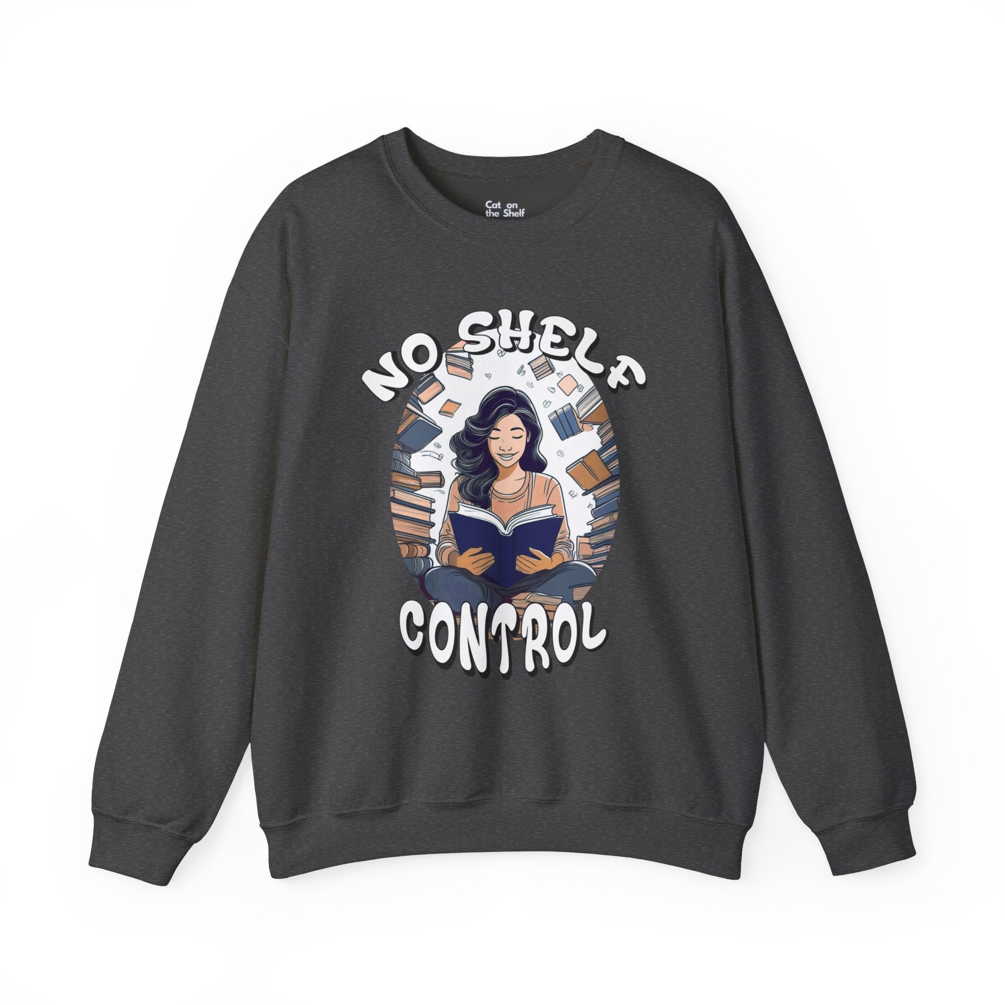 No Shelf Control Unisex Heavy Blend™ Crewneck Sweatshirt