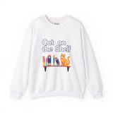 Cat on the Shelf Unisex Heavy Blend™ Crewneck Sweatshirt