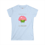 Blessed With A Brain Big Brain Women's Soft Tee