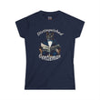 Distinguished Gentleman Cat With Bowtie Women's Soft Tee