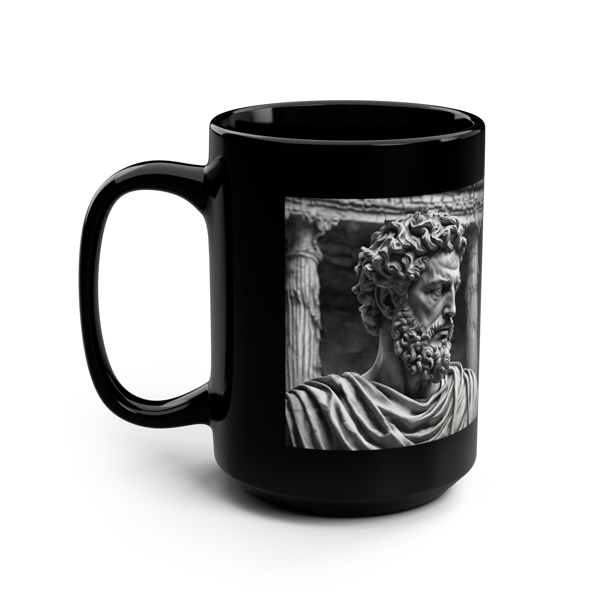 Marcus Aurelius "Everything We Hear..." Stoic Quote 15oz Coffee Mug