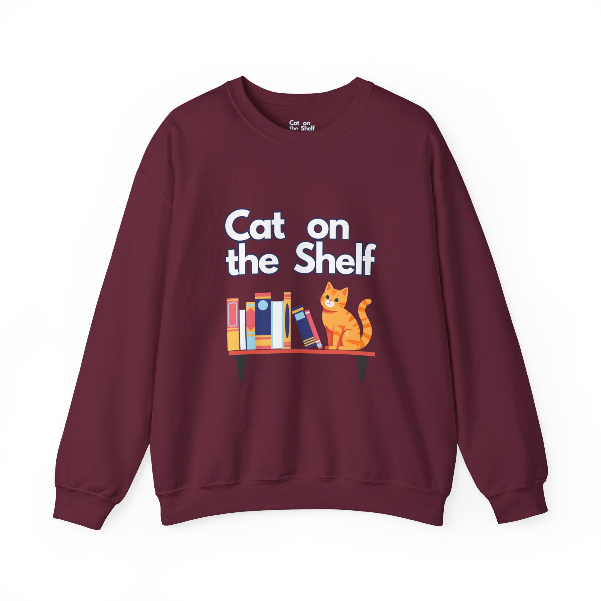 Cat on the Shelf Unisex Heavy Blend™ Crewneck Sweatshirt