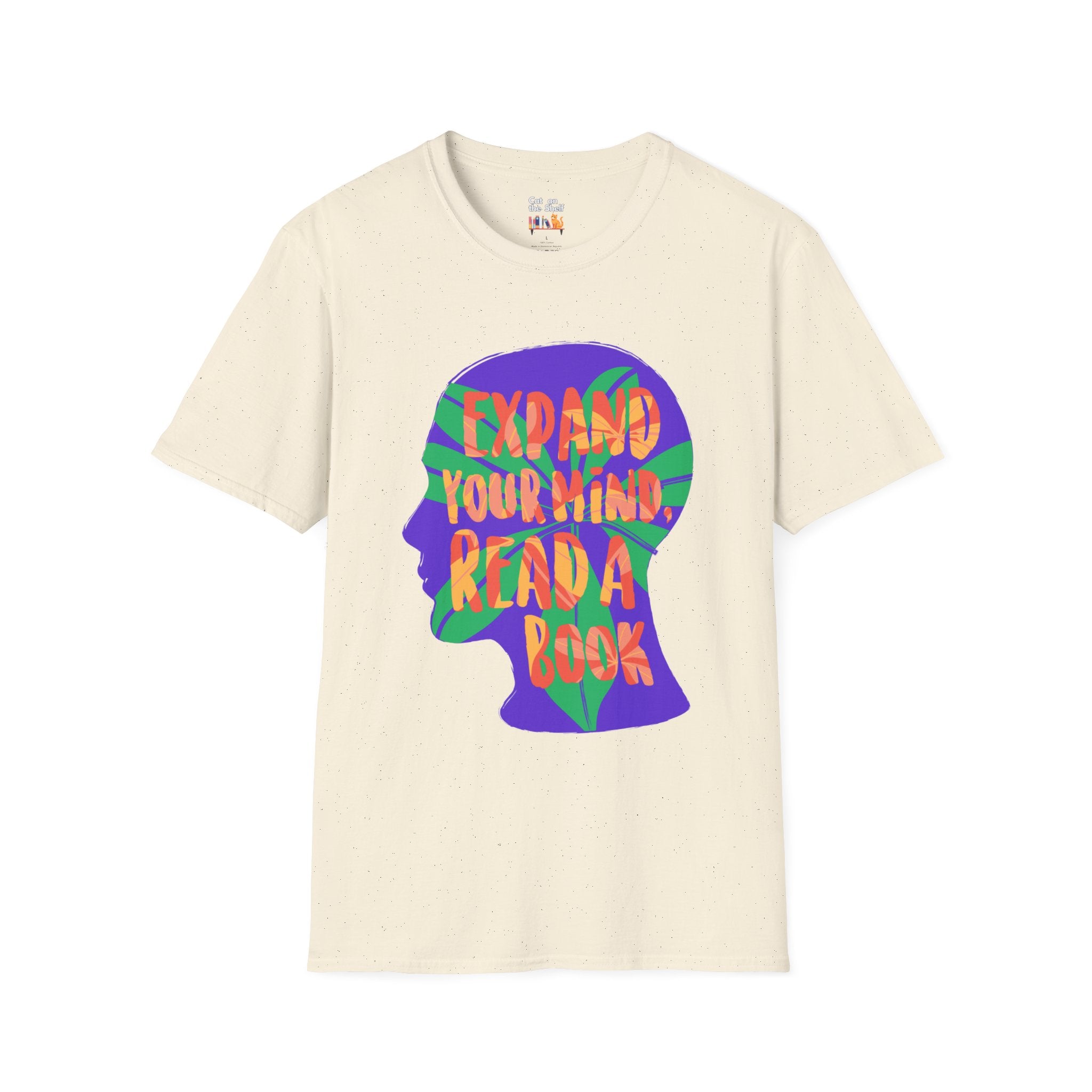 Expand Your Mind Read A Book Unisex Softstyle T-Shirt