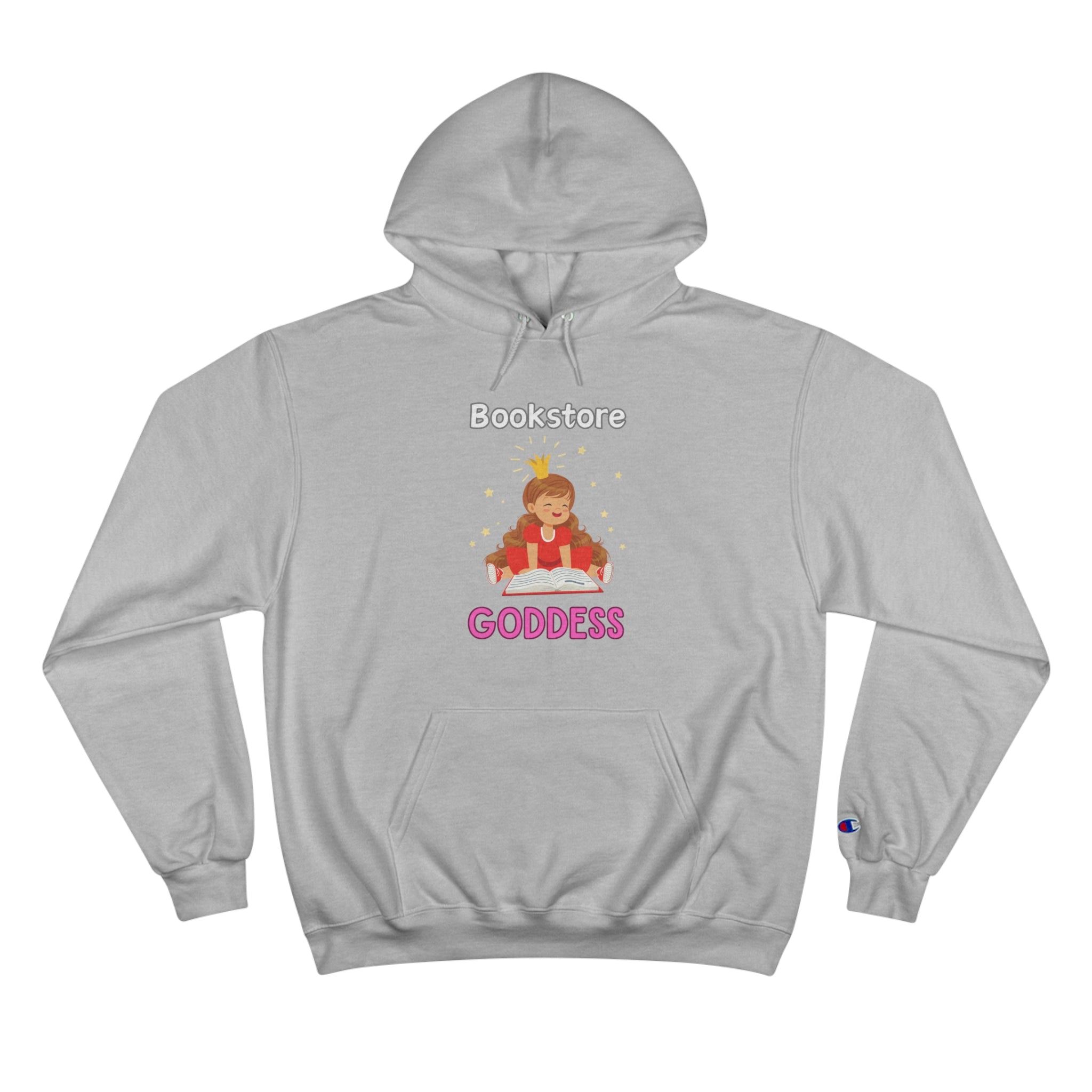 Bookstore Goddess Book Girl Champion Hoodie