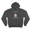 I Need More Books Right Meow Orange Cat Champion Hoodie