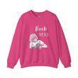 Book Nerd Pink Anime Girl Unisex Heavy Blend™ Crewneck Sweatshirt